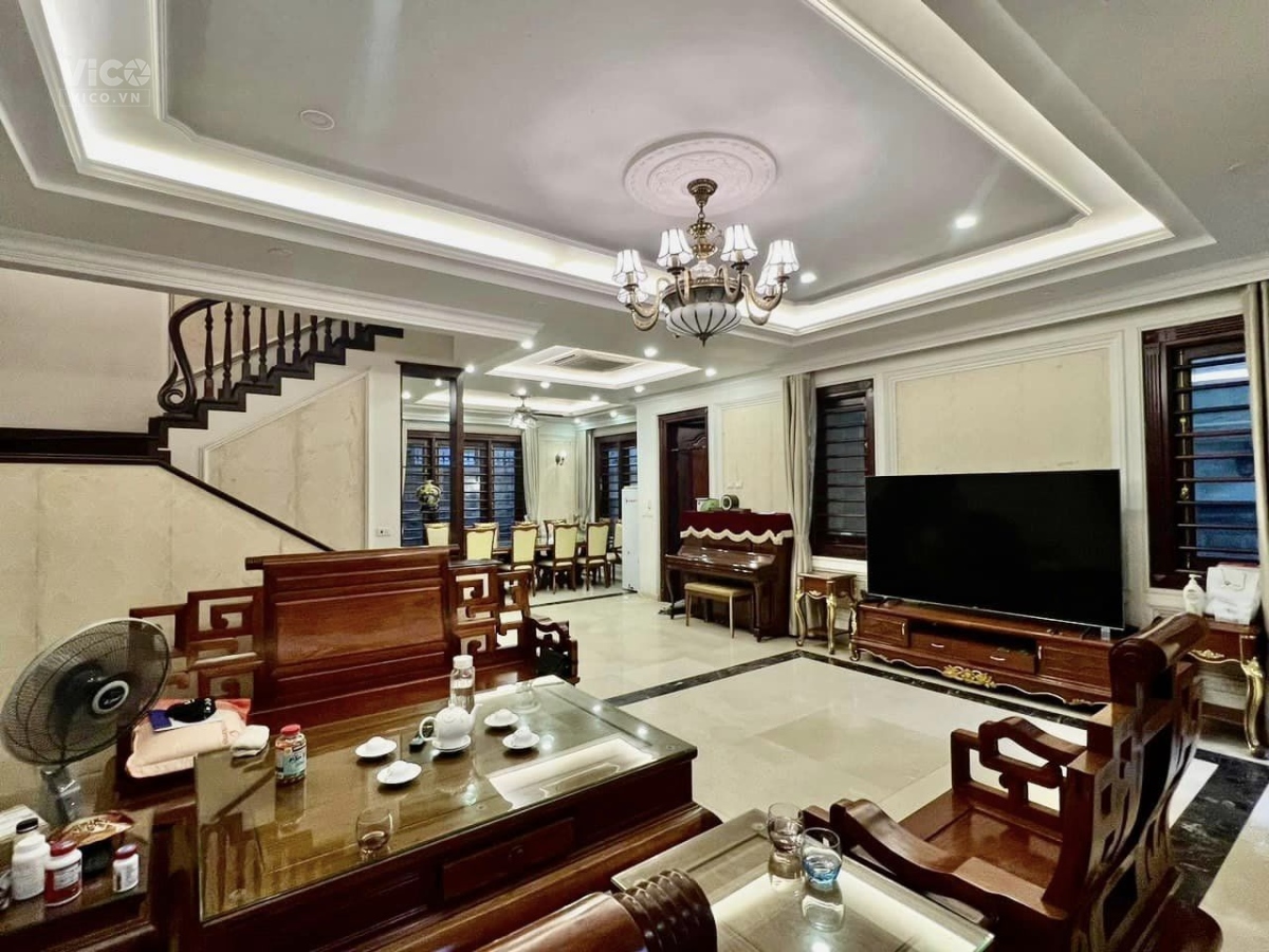 BIỆT THỰ TÂY NAM LINH ĐÀM CỰC ĐẸP 200M2 X 4 TẦNG , VỈA HÈ, Ô TÔ TRÁNH,