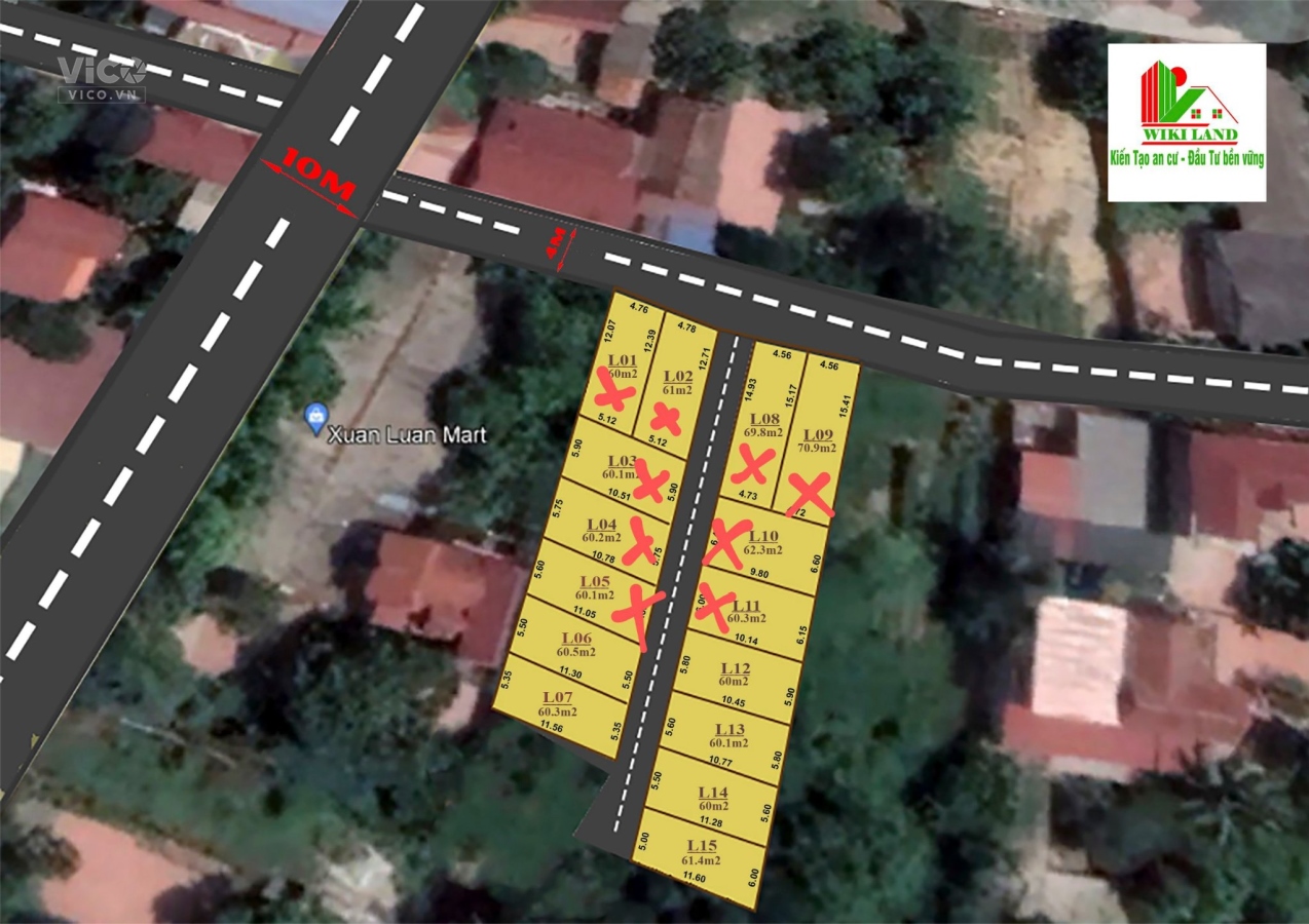 71m2 đối diện kcn sạch sóc sơn. Đất đẹp Giá rẻ Bao sổ!!!