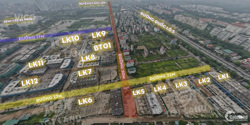 NHẬN CHỌN LÔ DỰ ÁN ĐẦU TƯ NGAY HIGHWAY 5 RESIDENCES GIA LÂM, ĐẦU TƯ CHẮC THẮNG LỢI NHUẬN X2, X3