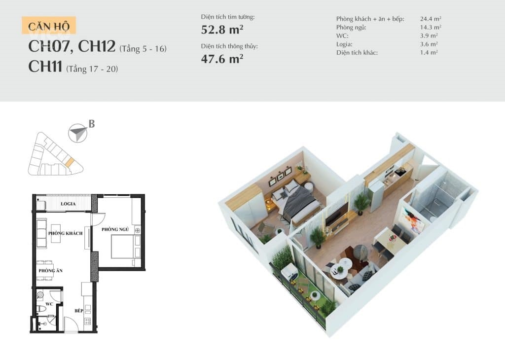 Bán Căn Hộ Đối Diện Trường ĐH FPT View Biển Quy Nhơn