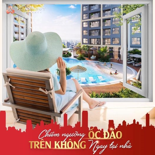 Bán căn hộ 2.5 phòng ngủ cánh sen vàng Hoang Huy Commerce