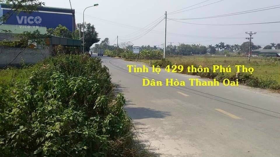 Chính chủ cần bán đất ở 97 m2 (rộng 5m, dài 19,5m) Dân Hòa, Thanh Oai _Đường trước rộng 5m ô tô