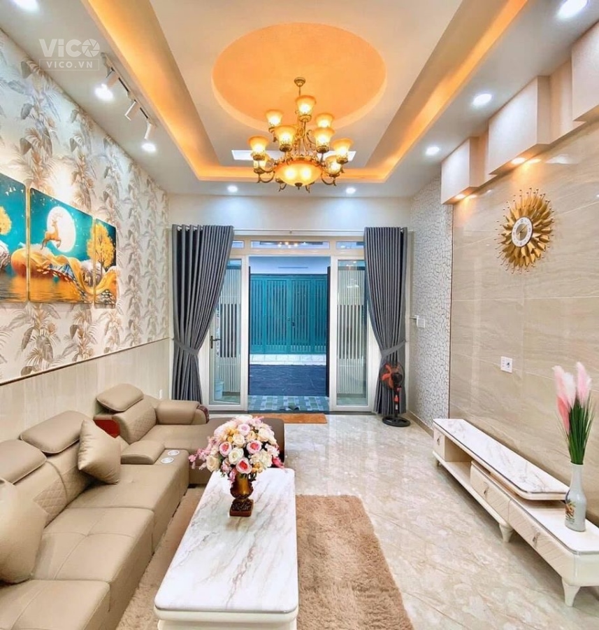 25 Nhà 2 tầng kiên cố, Thống Nhất, hẻm xe hơi, sổ nở hậu chỉ 4 tỷ 95 TL