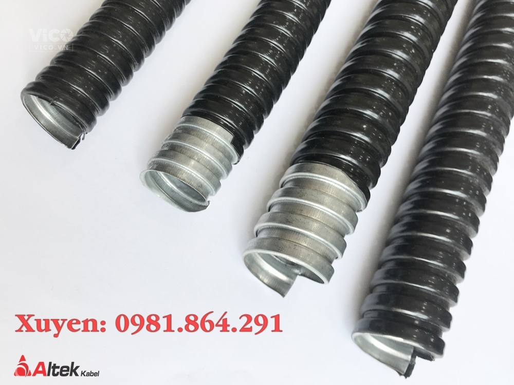 Chuyên ống kẽm đàn hồi bọc nhựa luồn dây điện , giá tốt