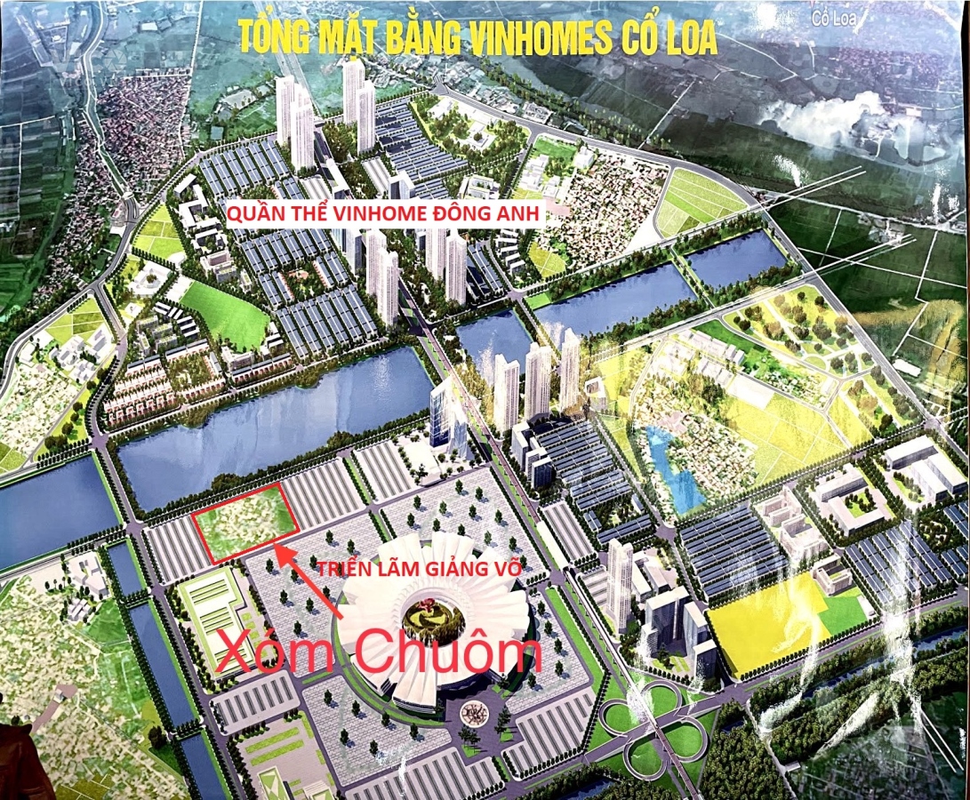 100m đất xóm Chuôm Xuân Canh, thuộc quần thể triển lãm Giảng Võ, Vinhomes, hưởng chọn tiện ích.