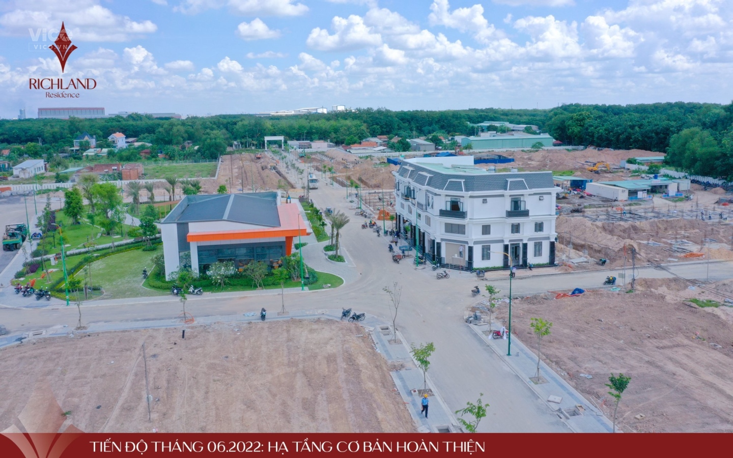 Đất nền Bến Cát, Bình Dương chỉ từ 1.3 tỷ/nền Sổ hồng riêng Chiết khấu khủng Richland Residence