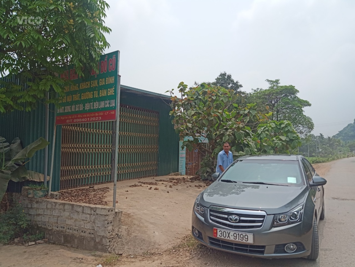 Bán đất bám trục đường QL 21A thị trấn Ba Hàng Đồi, Lạc Thuỷ, Hòa Bình