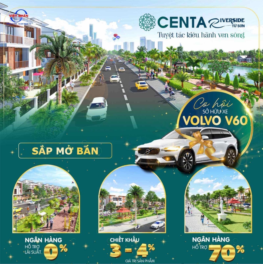CHÍNH THỨC RA MẮT DỰ ÁN CENTA RIVERSIDE TỪ SƠN. Liên hệ sđt chủ đầu tư 0862.218.328