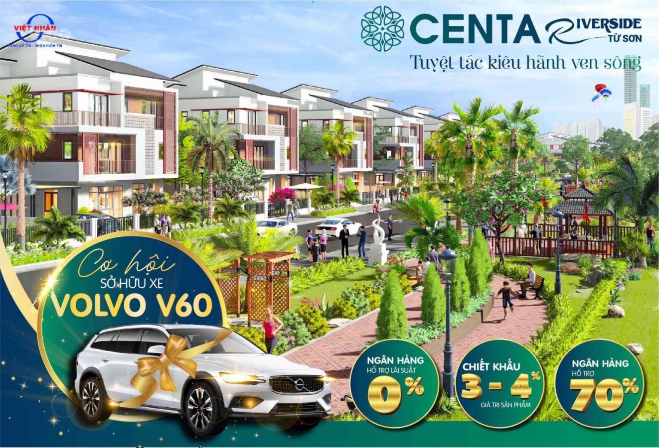CHÍNH THỨC RA MẮT DỰ ÁN CENTA RIVERSIDE TỪ SƠN. Liên hệ sđt chủ đầu tư 0862.218.328