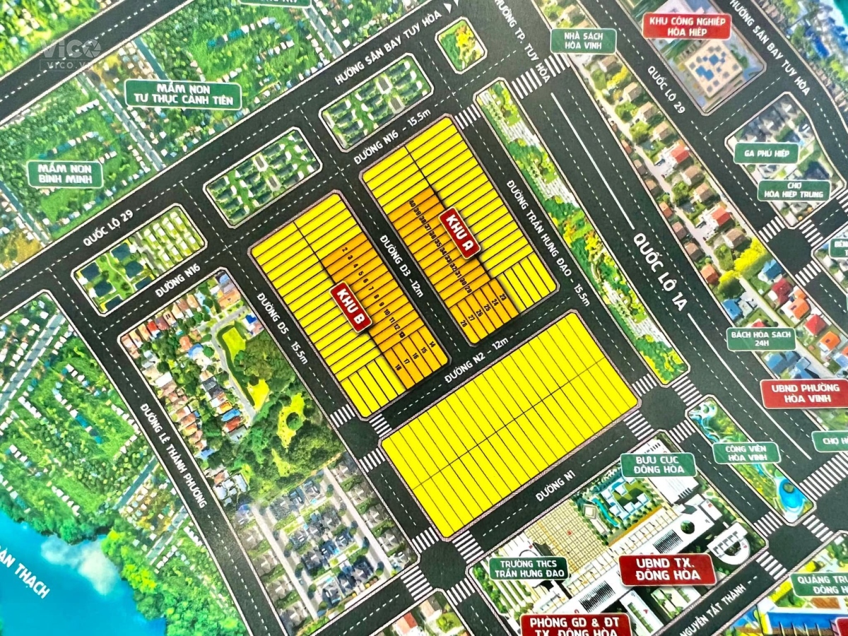 BÁN ĐẤT KHU DÂN CƯ HIỆN HỮU ĐÔNG HÒA PHÚ YÊN
