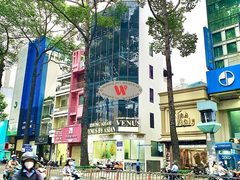 MT 61 63 đường 3/2, phường 11, Quận 10, 8x15m, hầm, 6 lầu, thang máy, hđ thuê 11000/tháng