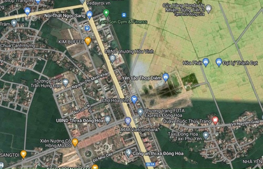 BÁN ĐẤT KHU DÂN CƯ HIỆN HỮU ĐÔNG HÒA PHÚ YÊN
