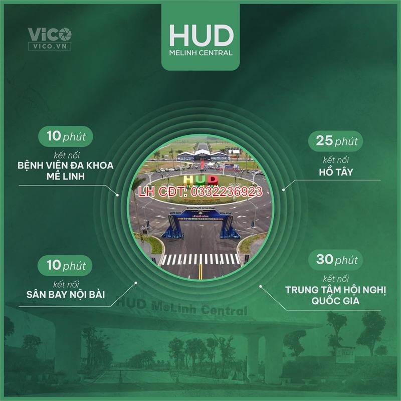HUD MÊ LINH CENTRAL KHU ĐÔ THỊ MỚI THANH LÂM CĐT BẲNG HÀNG TỐT NHẤT