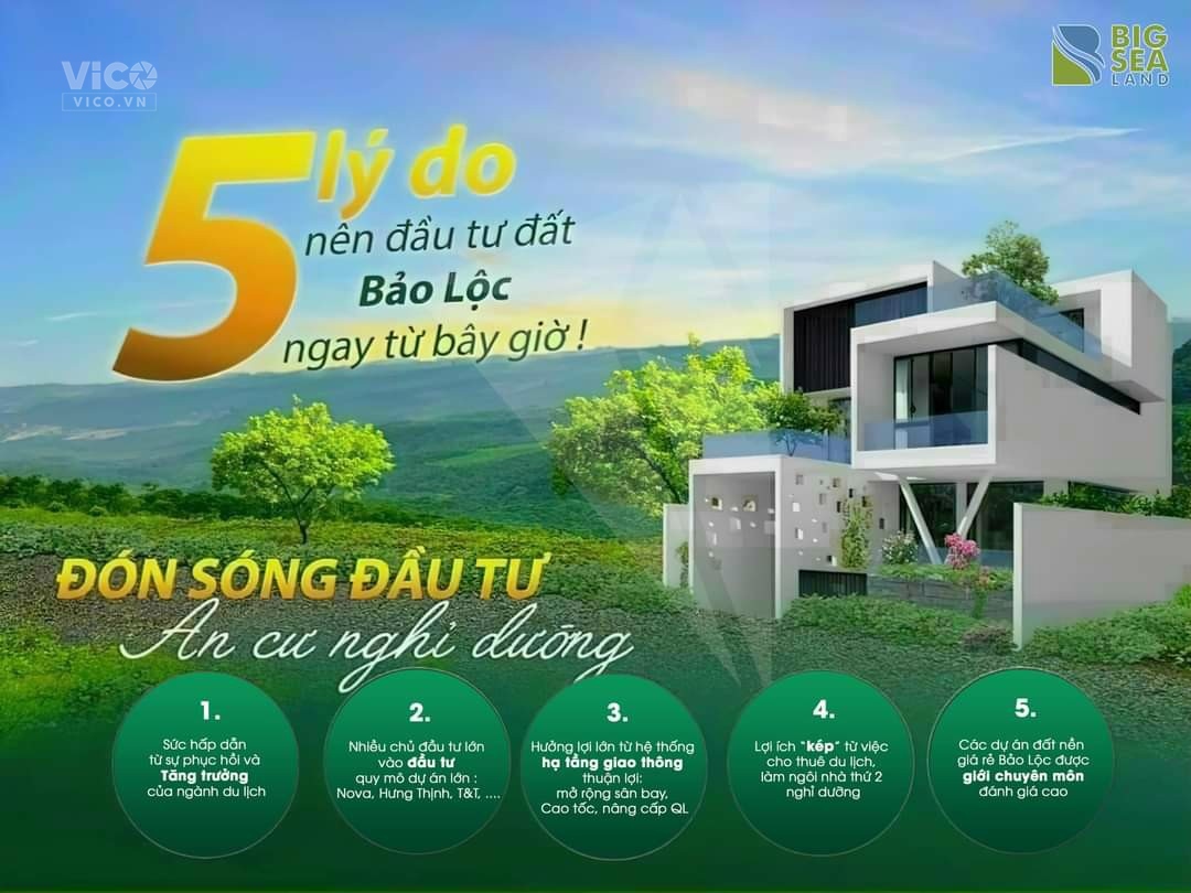 BĐS BẢỎ LỘC,LÂM ĐỒNG giá rẻ,tiềm năng sinh lời cao