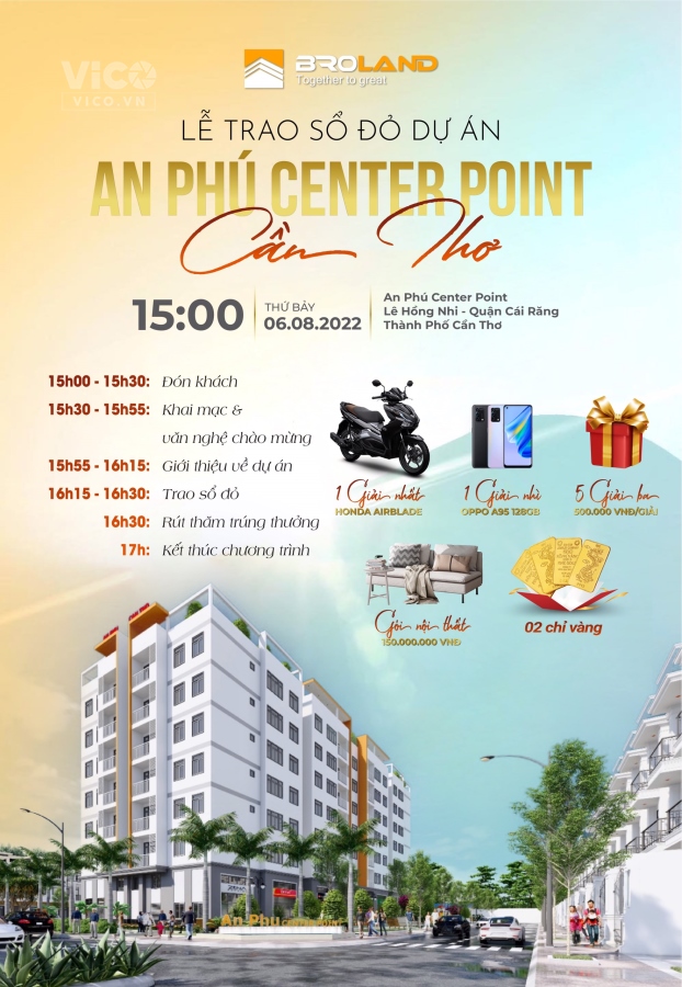 AN PHÚ CENTER POINT MUA NHÀ NHƯ Ý, NHẬN QUÀ PHÚ QUÝ