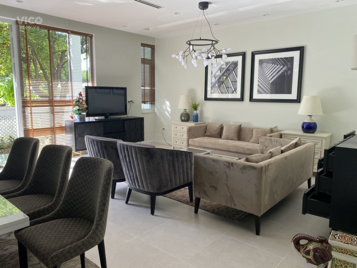 Biệt thự 2 mặt tiền trước sau Euro village 1. Làng Châu Âu