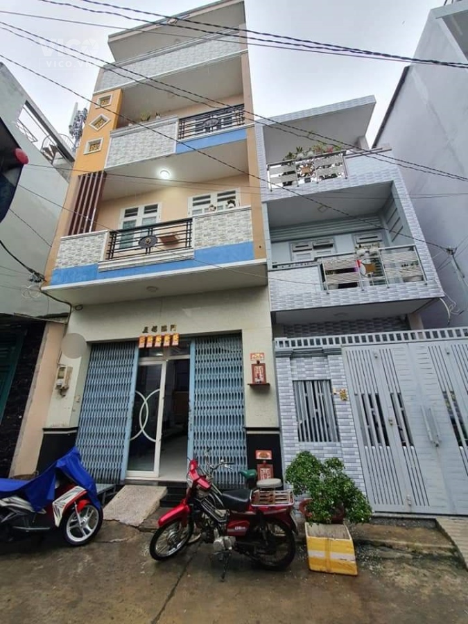 BÁN NHÀ TÂN PHÚ, HXT ÔTÔ NGỦ NHÀ, SÁT ĐẦM SEN, HÒA BÌNH, DÒNG TIỀN 30TRIỆU, NGANG HIẾM 5M, 4TẦNG,