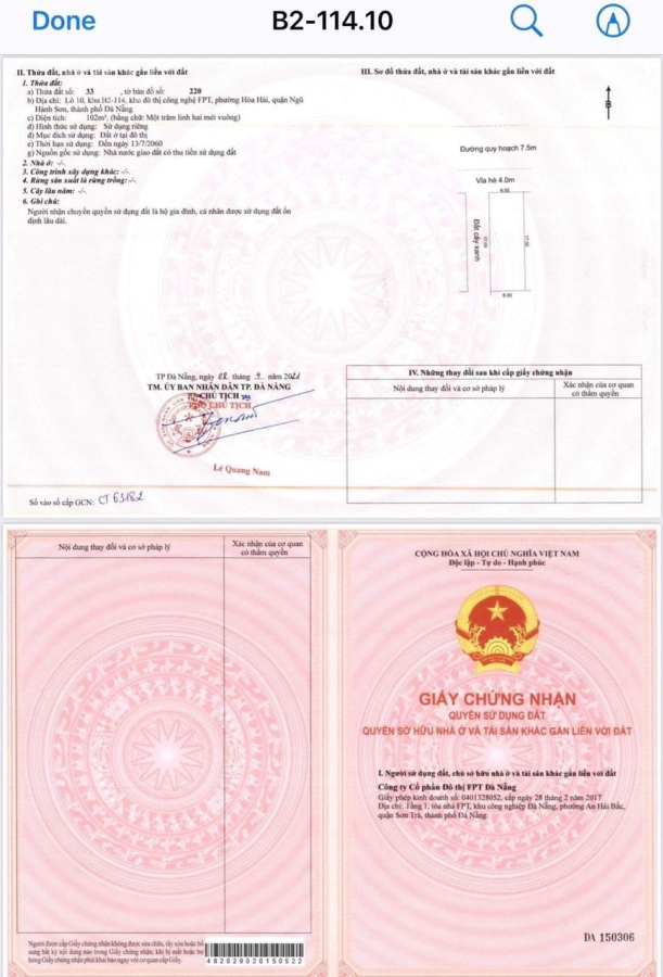 CẦN BÁN NHANH LÔ 102M2 GẦN NAM KÌ KHỞI NGHĨA