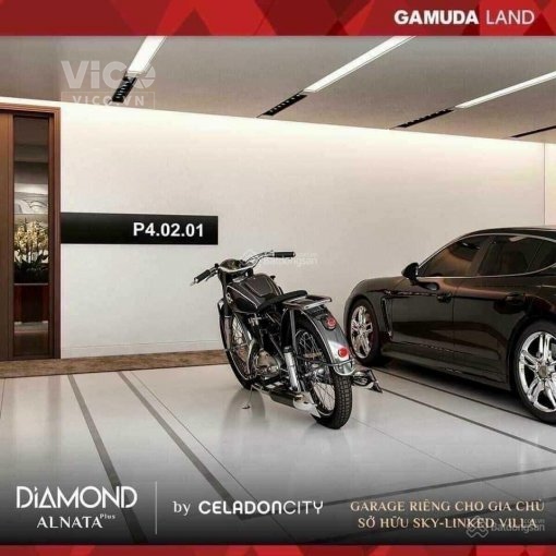 Skylink Villa Celadon City Căn hộ độc nhất tại Việt Nam. Xe hơi lên tới tận căn hộ