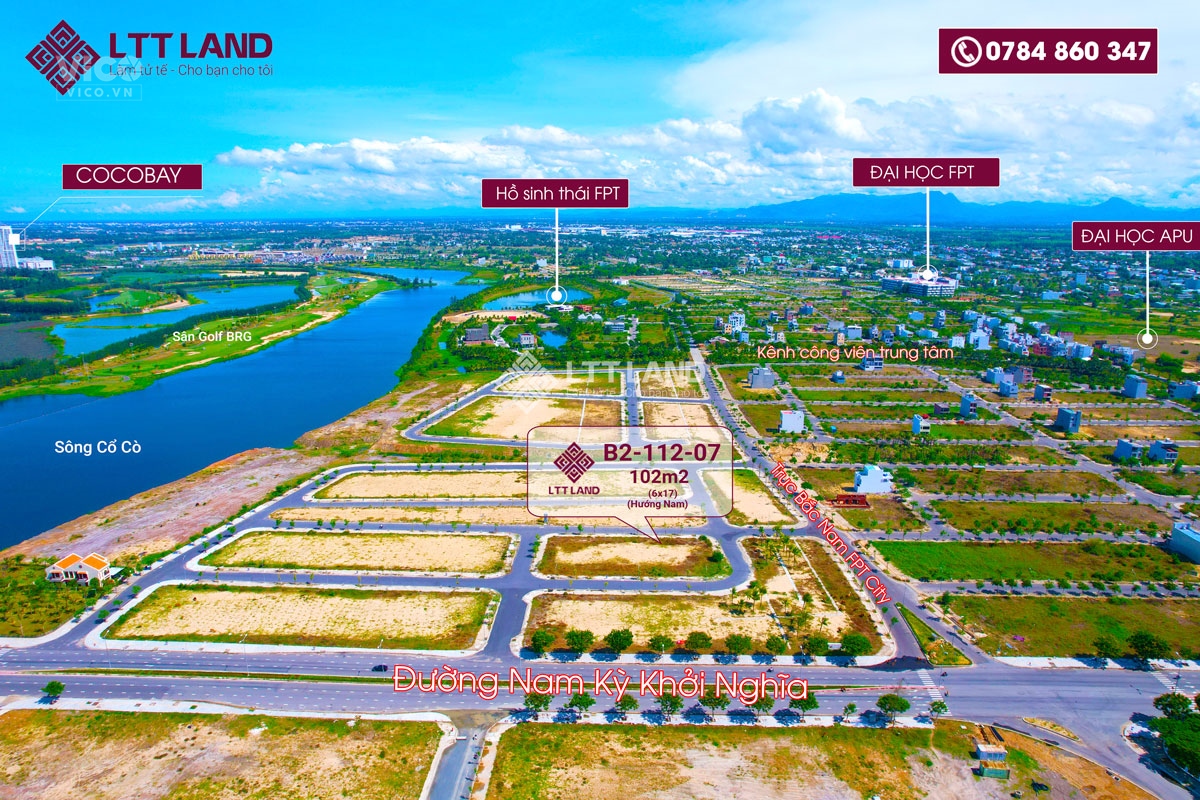 Cần Bán nhanh lô đất đẹp đắc địa gần sông Cổ Cò