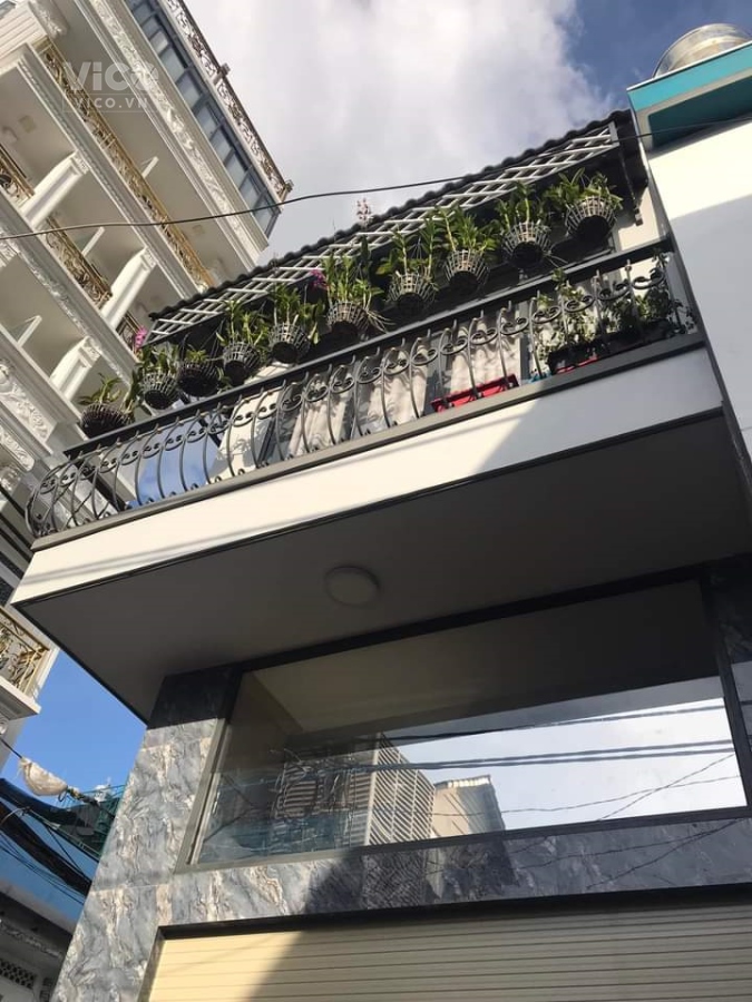 Bán nhà lô góc HXH CMT8 thiết kế hiện đại 40m2 , 3.8 tỷ .