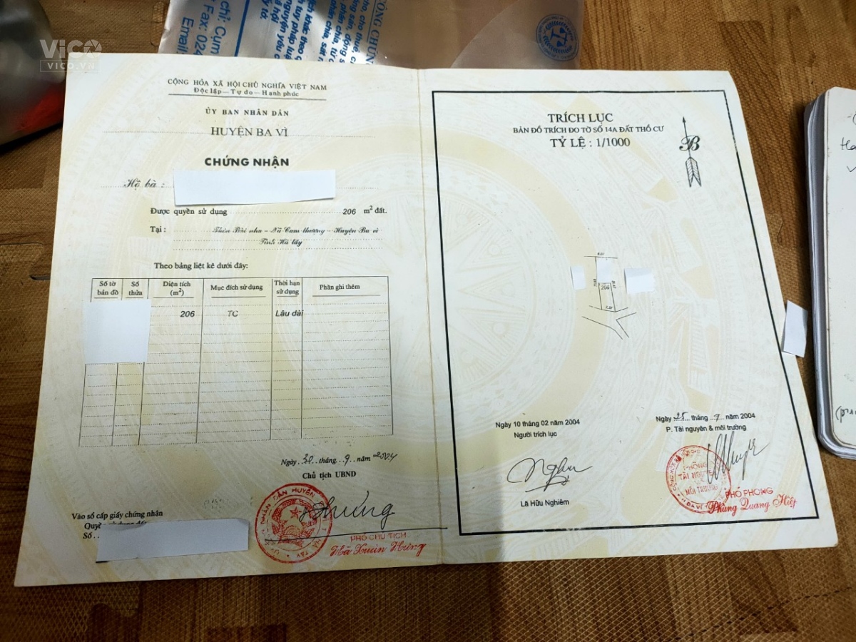 BÁN MẢNH ĐẤT ĐƯỜNG LÂM, SƠN TÂY 206M2, GIÁ CHỈ 1,2 TỶ, GẦN QUỐC LỘ 32