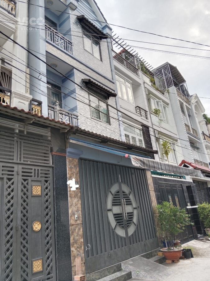 TA16 4 Tầng 52m2, Hẻm xe tải Quay Đầu. 5,05 tỷ.