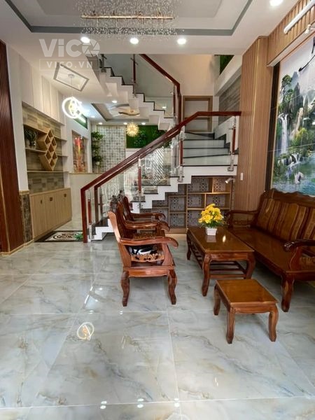 BÁN NHÀ NGANG 5M, PHAN HUY ÍCH, 91 m2, 3 TẦNG, OTO VÀO NHÀ 8 TỶ 7