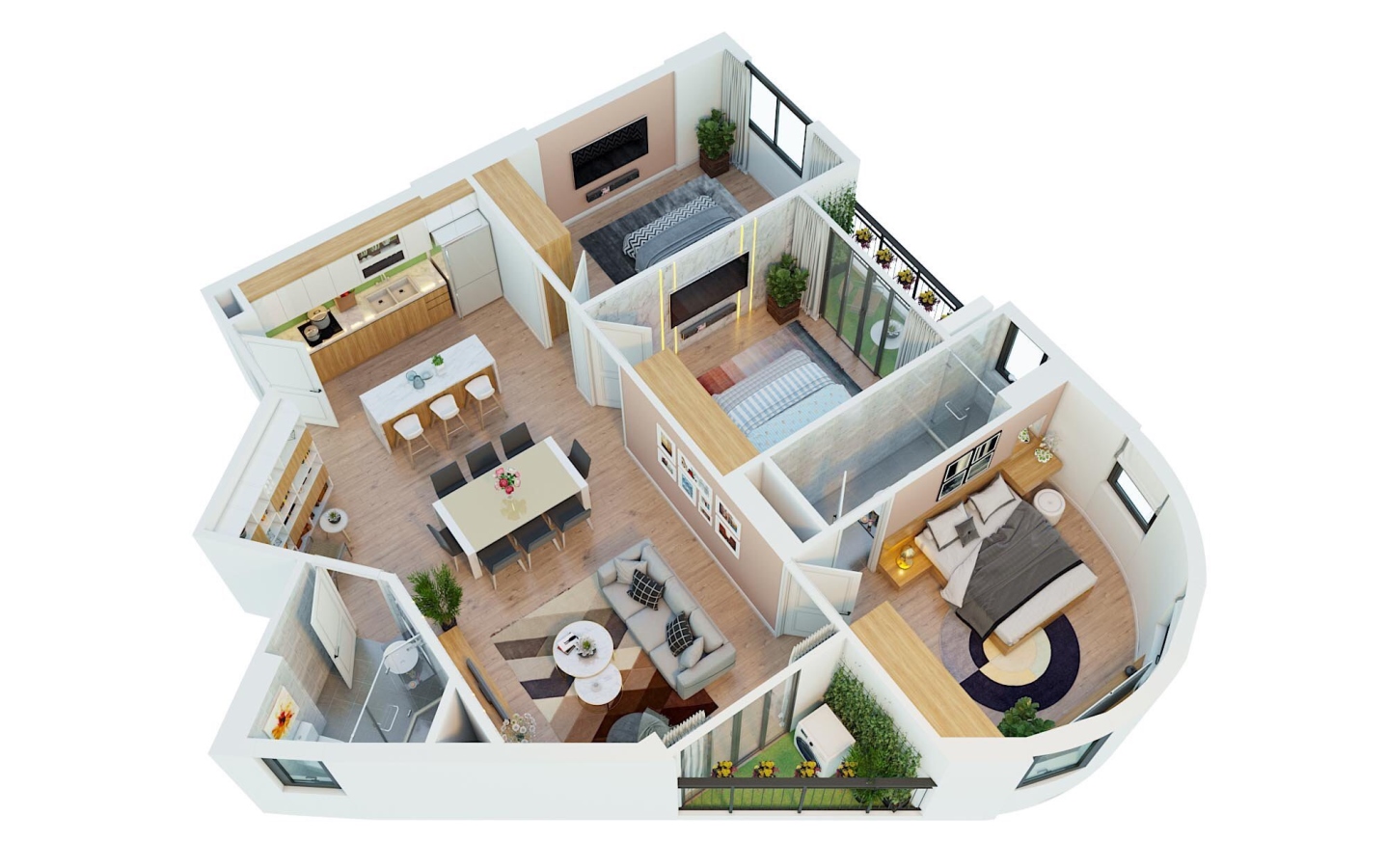 Căn hộ thương mại Vina2 Panorama Quy Nhơn SIÊU ưu đãi ngày cận bàn giao