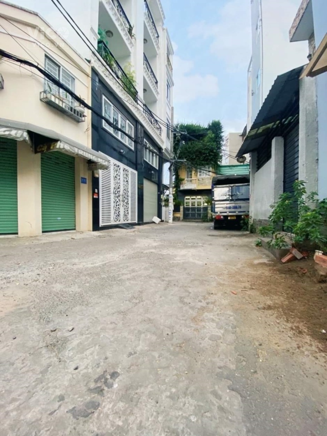 NHÀ HẺM XE TẢI THÔNG Đ. NGUYỄN XÍ BÌNH THẠNH 5 TẦNG BTCT SỔ ĐẸP
