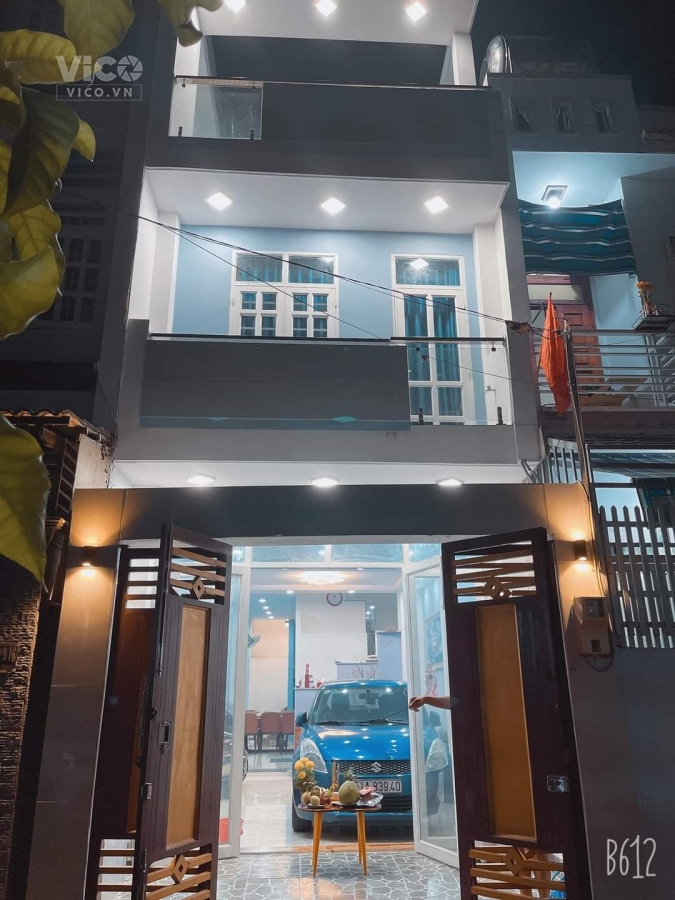 Bán nhà Trần Thị Cờ, hẻm xe hơi, 54m2, 4 lầu, 4.5 tỷ