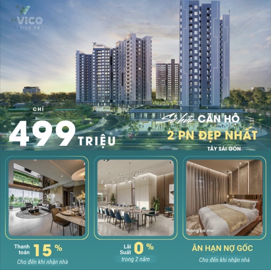 Thanh toán 15% nhận ngay căn hộ cao cấp West Gate Bank hỗ trợ 70%