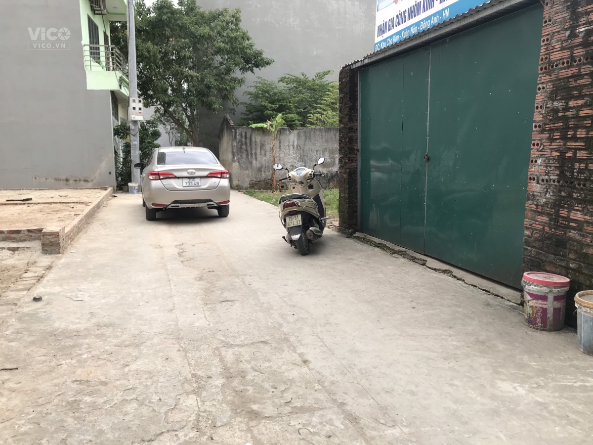 Nhỉnh 2 tỷ có ngay 50m Chợ KimXuân Nộn đường thông ô tô đỗ