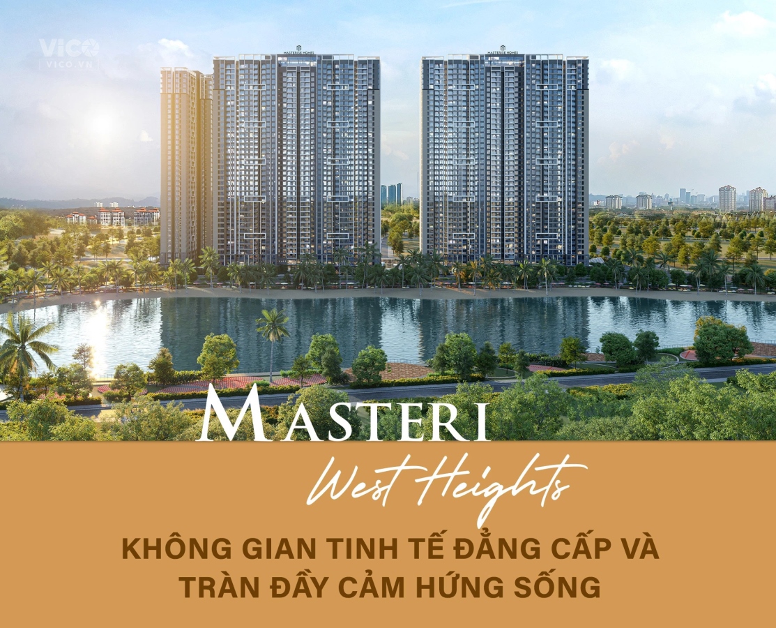 CƠ HỘI ĐẦU TƯ SINH LỜI 100% khi mua căn hộ Masteri West Heights Vinhomes Smart City !