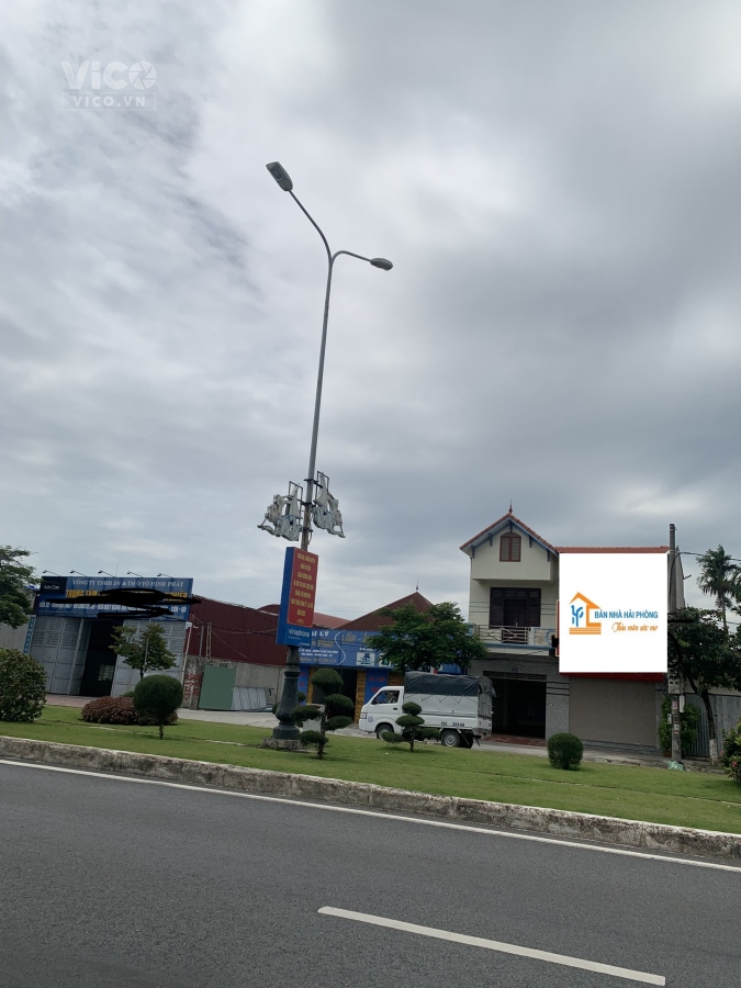 lô đất 280m2 ngang 12,7m MẶT ĐƯỜNG 353 PHẠM VĂN ĐỒNG, DƯƠNG KINH, HẢI PHÒNG . TẶNG nhà 2 tầng và 1