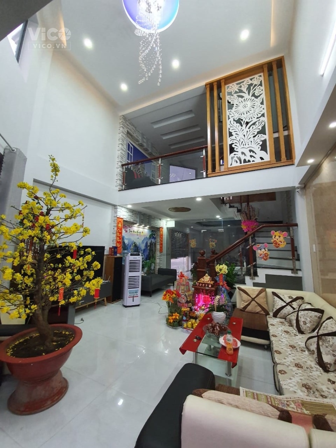 NHÀ 2 MẶT TIỀN, KHU VIP ĐỒNG BỘ SÁT LÊ TRỌNG TẤN, GẦN CELADON CITY, 5x12, 5 TẦNG, NHỈNH 8 TỶ.