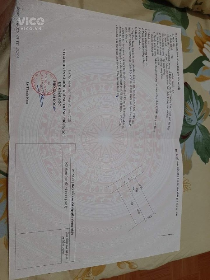 Bán lô đất gần KCN Thắng Lợi, chỉ 13.5tr/m2