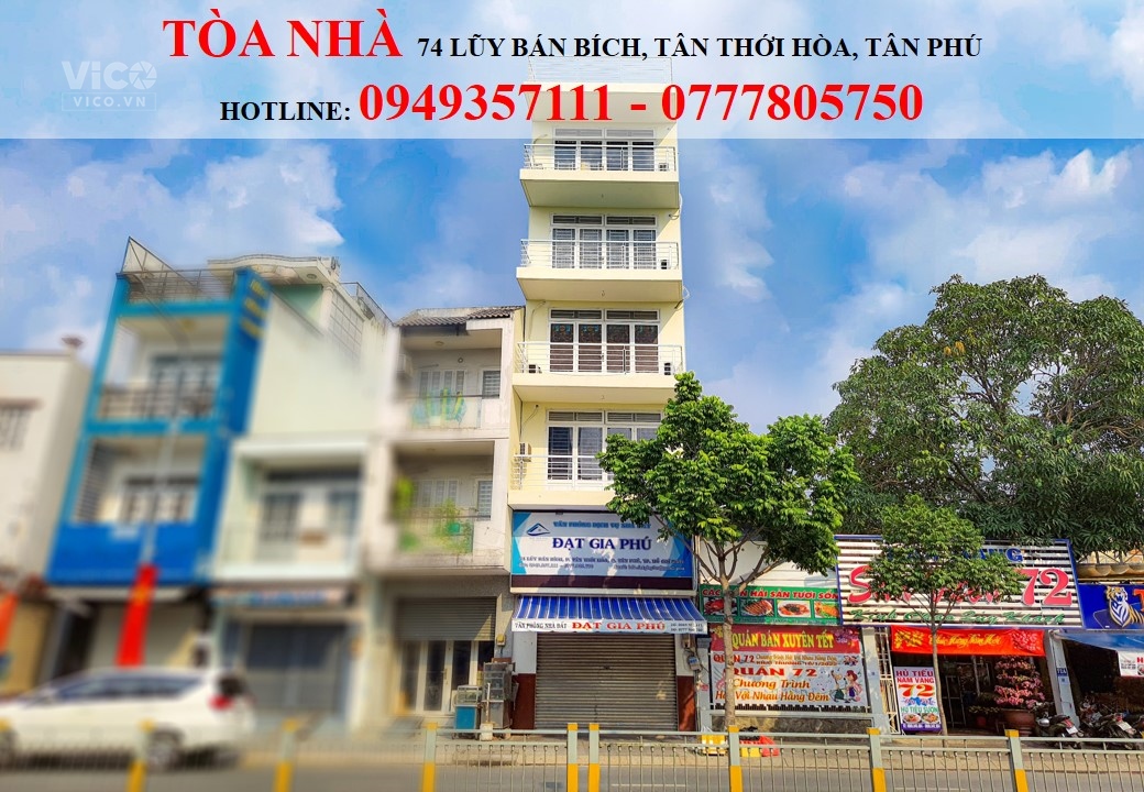 CHO THUÊ VĂN PHÒNG GÍA RẺ, DT 60100M MTKD 74 LŨY BÁN BÍCH