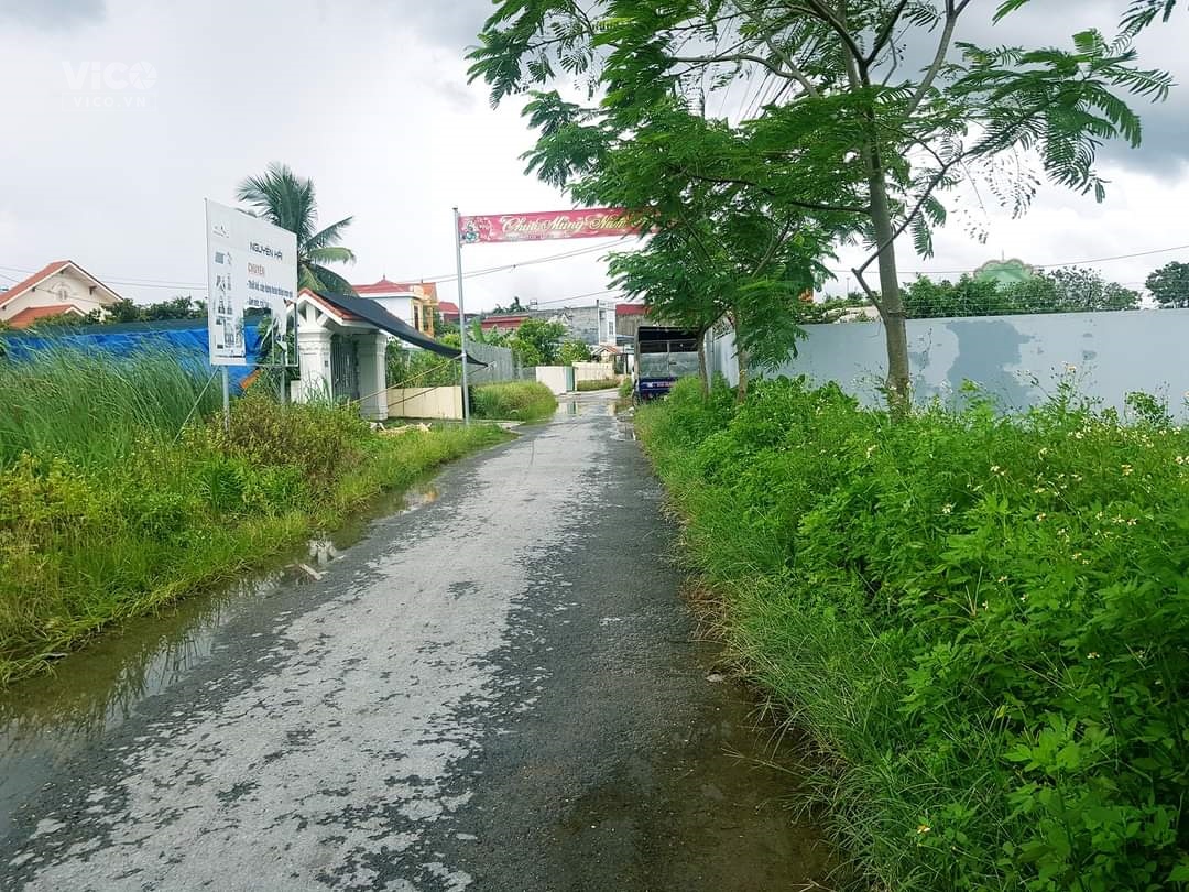 Lô góc 51,8m2 đường 8m gần ngay chợ Hương, Hưng Đạo, Dương Kinh. Giá 1,x tỷ