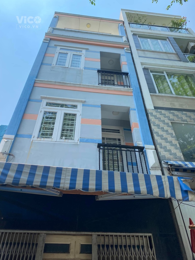 NHÀ Q6 SÁT MT VÕ VĂN KIỆT 4 TẦNG DTSD 200M2 HXH THÔNG