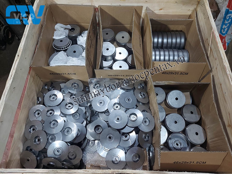 Cánh bơm trục đứng đủ công suất giá tốt Hà Nội