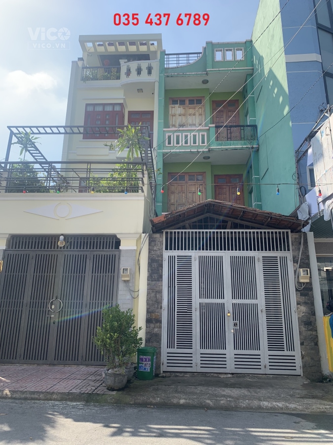 Hẻm 8m Nhà 1Trệt 2 Lầu Khu Phân Lô DT 4X20.