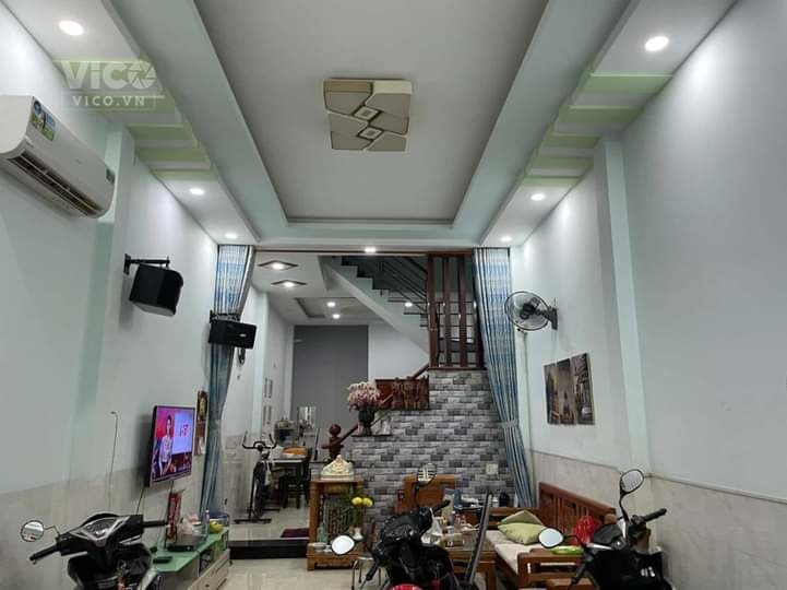 NHÀ 1 SẸC HẺM 6M THÔNG SÁT MẶT TIỀN GÒ XOÀI BÌNH TÂN 64M2 4 TẦNG CHỈ 7,6 TỶ TL