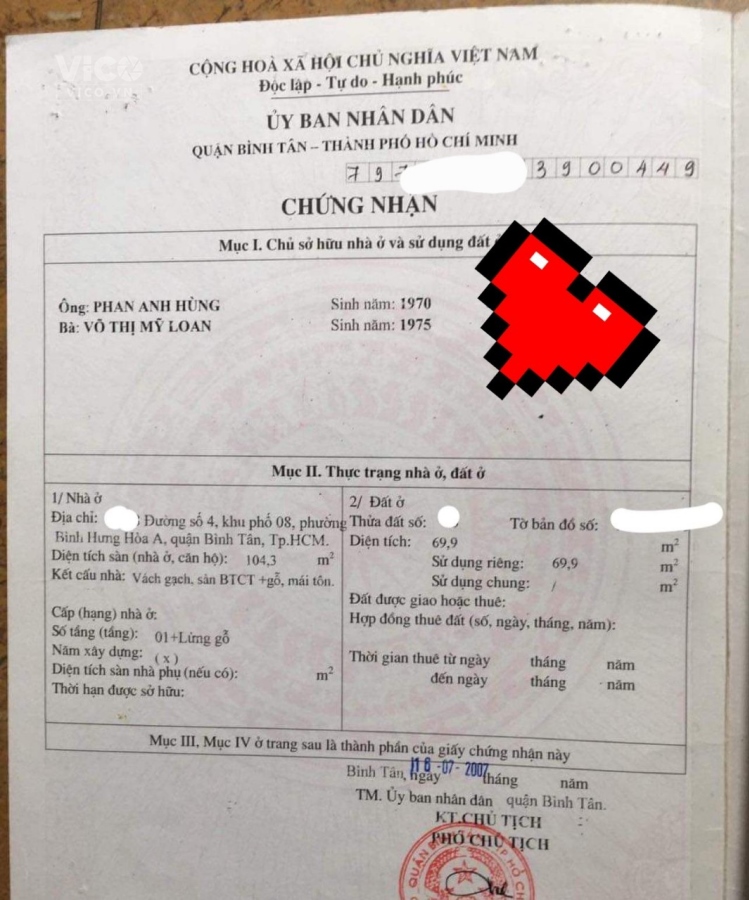 Bán gấp nhà BìnhTân chia tài sản giá rể cho đầu tư.