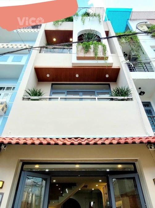 Hẻm Xe Hơi Tới Nhà_Cách Mặt Tiền Chính Nguyễn Xí 50m_Nhà Mới Đẹp Lung Linh