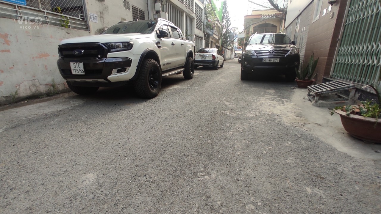 NHÀ HẺM XE HƠI QUAY ĐẦU CHU VĂN AN BÌNH THẠNH NGANG HIẾM 6M HẺM TRƯỚC NHÀ 4,5M 68M2 GIÁ 6 TỶ 830