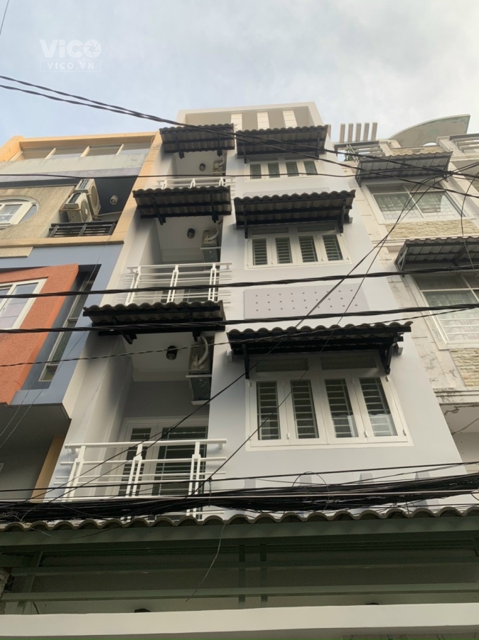 Hẻm xe hơi CMT8 4,1 x12m 3 lầu sân thượng P13Q10 giá 8,8 tỷ thương lượng chính chủ