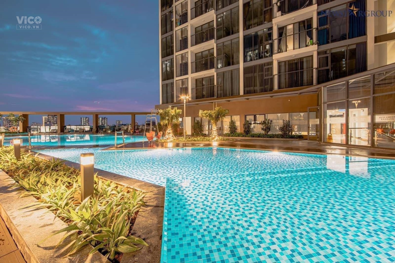 Căn view sông Eco Green Sài Gòn 2PN Hỗ trợ ngân hàng