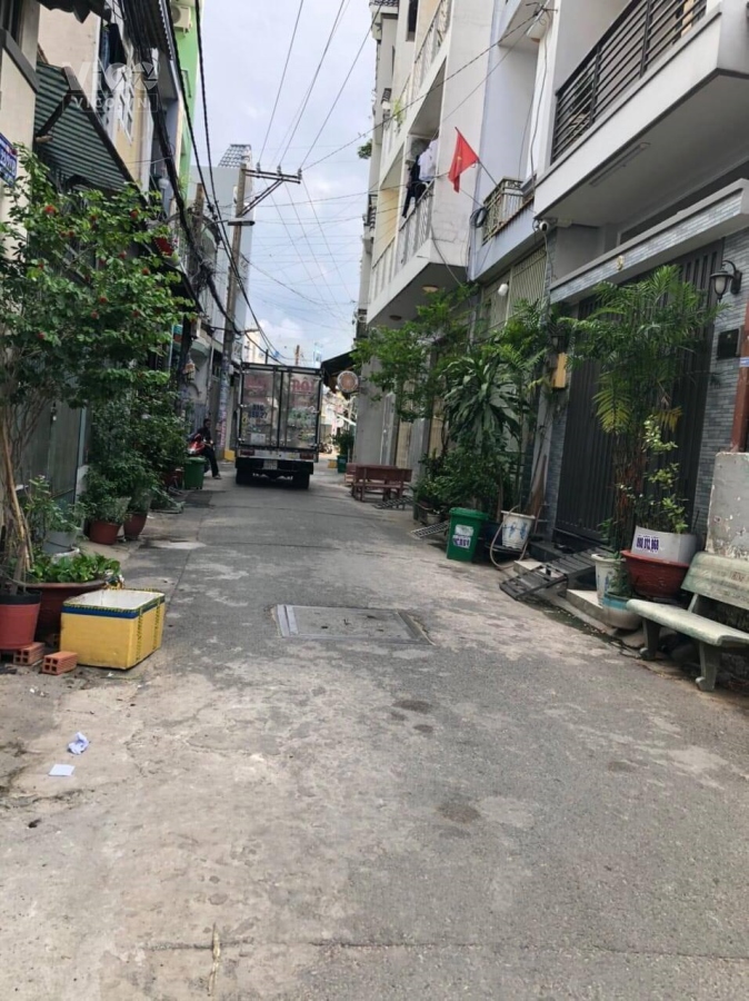 BÁN NHÀ 2 TẦNG ĐƯỜNG MIẾU GÒ XOÀI, HẺM 6M THÔNG, 53m2 CHỈ 4.9 TỶ, CÁCH 50M RA MT ĐƯỜNG 16M TIỆN