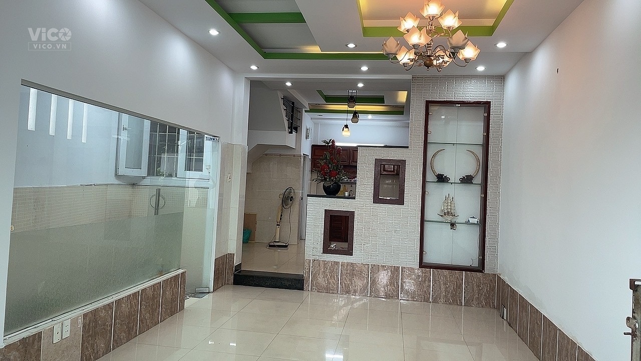 Bán nhà HXH Quang Trung Gò Vấp, 78m2, nở hậu 5m6, 4T BTCT, 6 tỷ 2